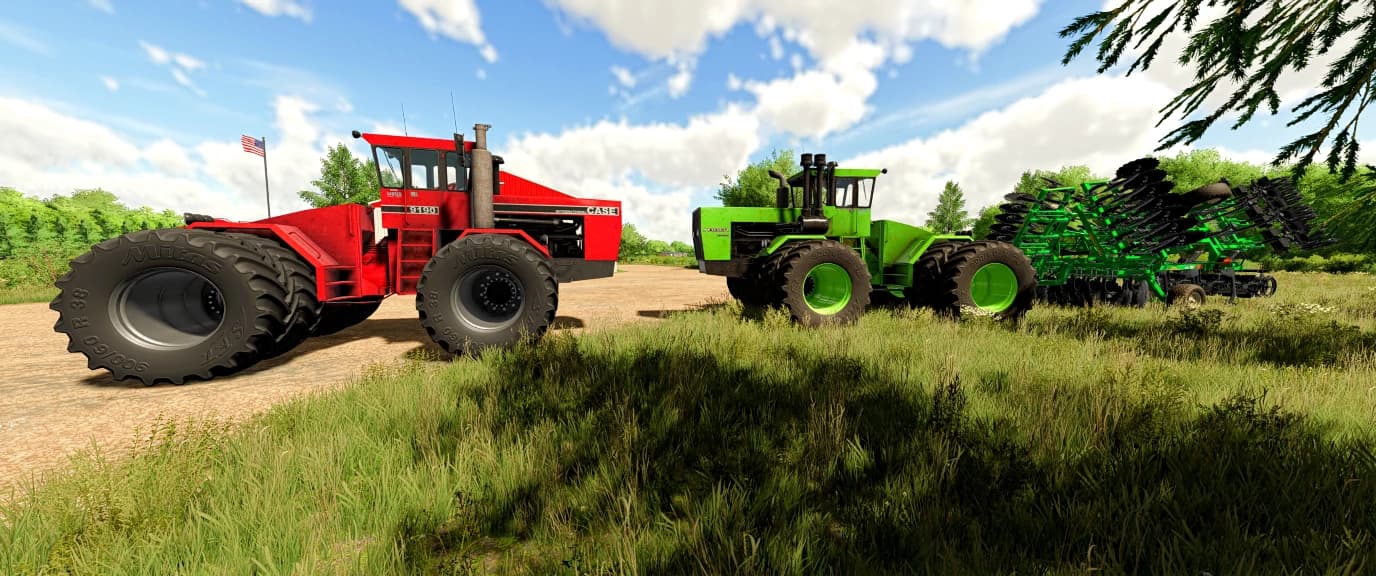STEIGER TIGER IV & CASEIH 9190 3