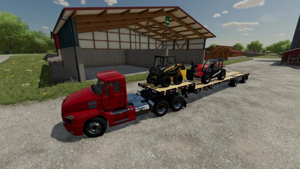 STEP DECK TRAILER IML21 4