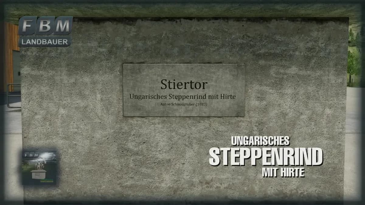 STEPPE CATTLE (BULL GATE) 2