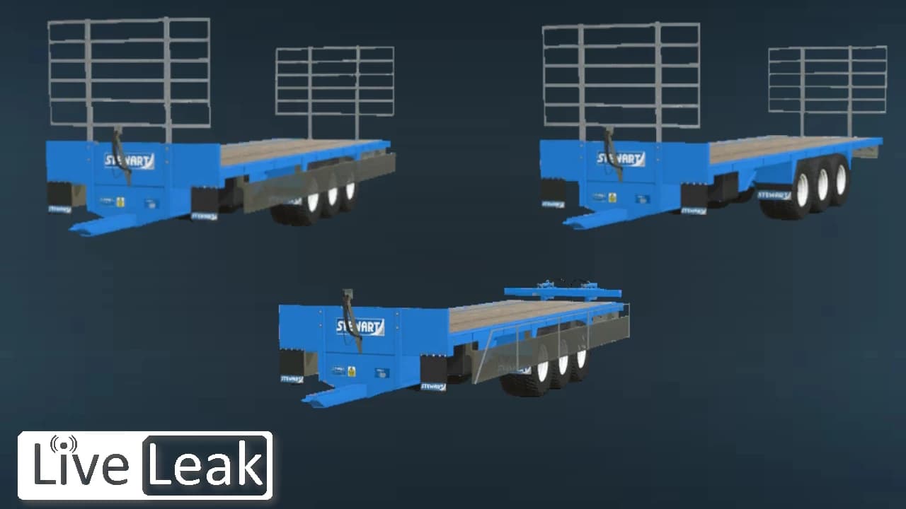 STEWART GX TRI-AXLE FLATBED