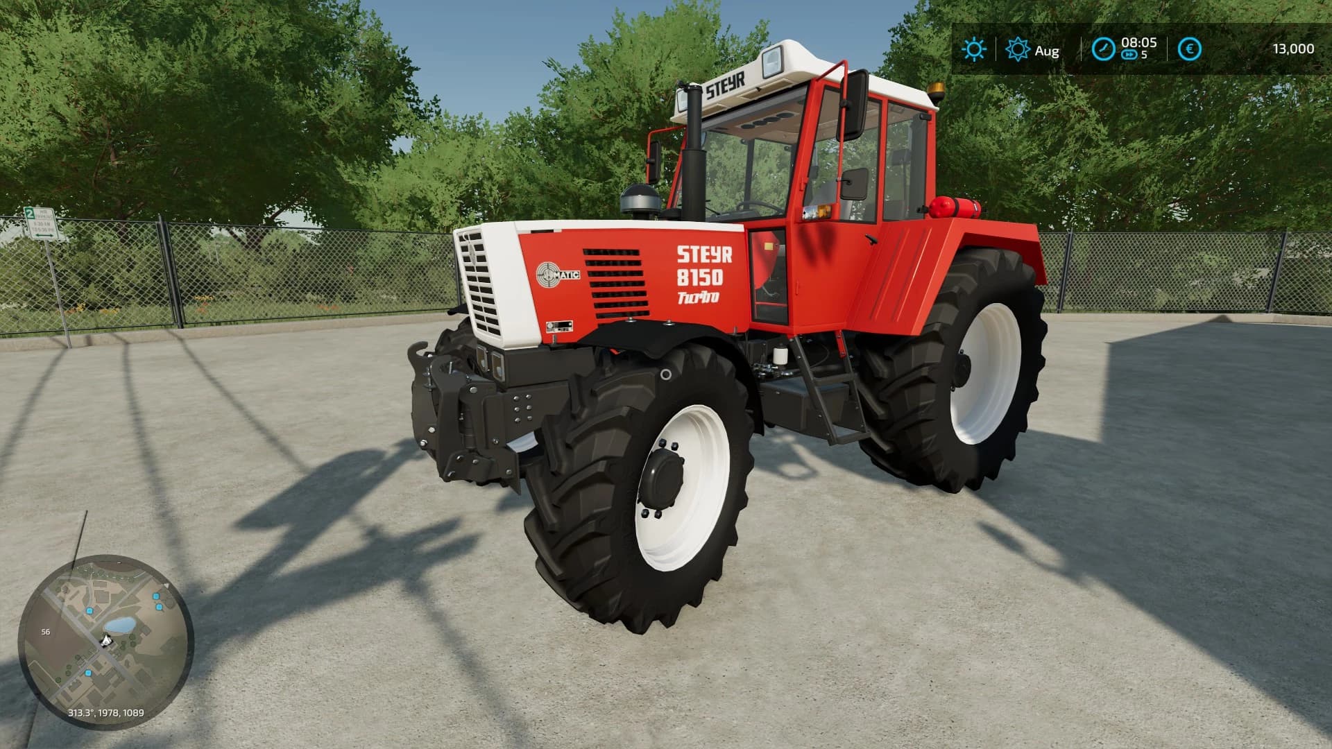 STEYR 8150 FORESTRY EDITION 5