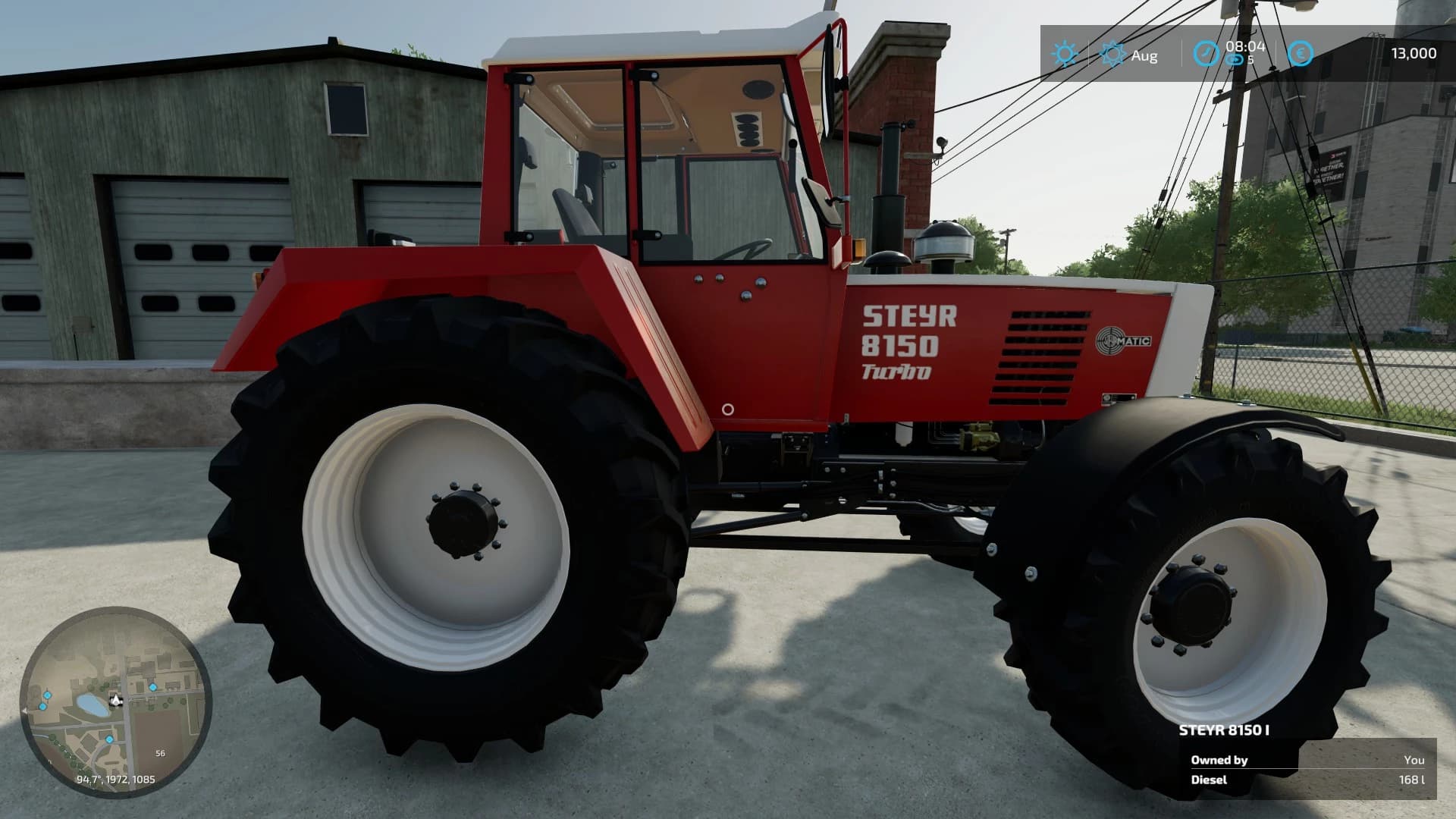 STEYR 8150 FORESTRY EDITION 4