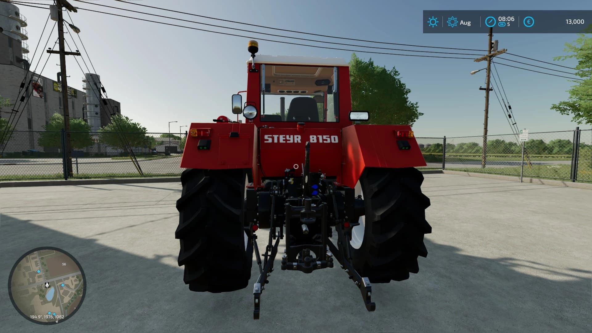 STEYR 8150 FORESTRY EDITION 2