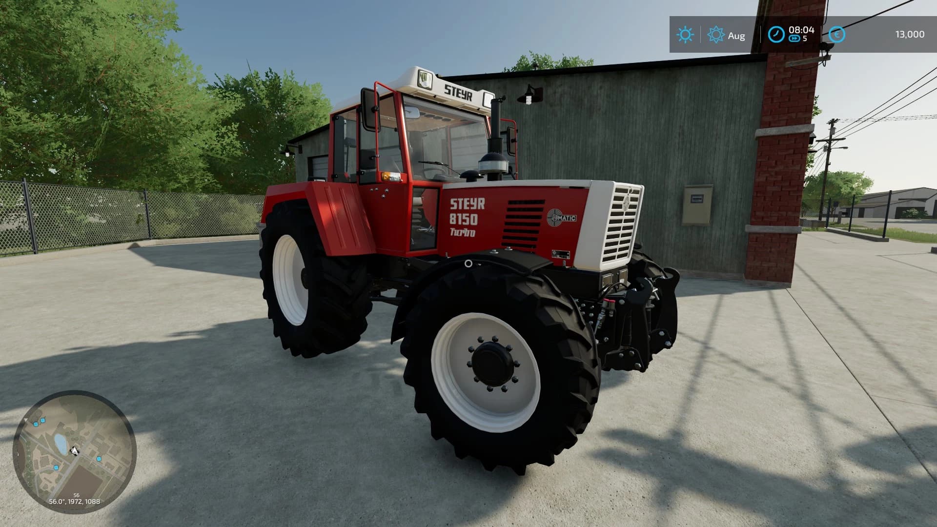 STEYR 8150 FORESTRY EDITION