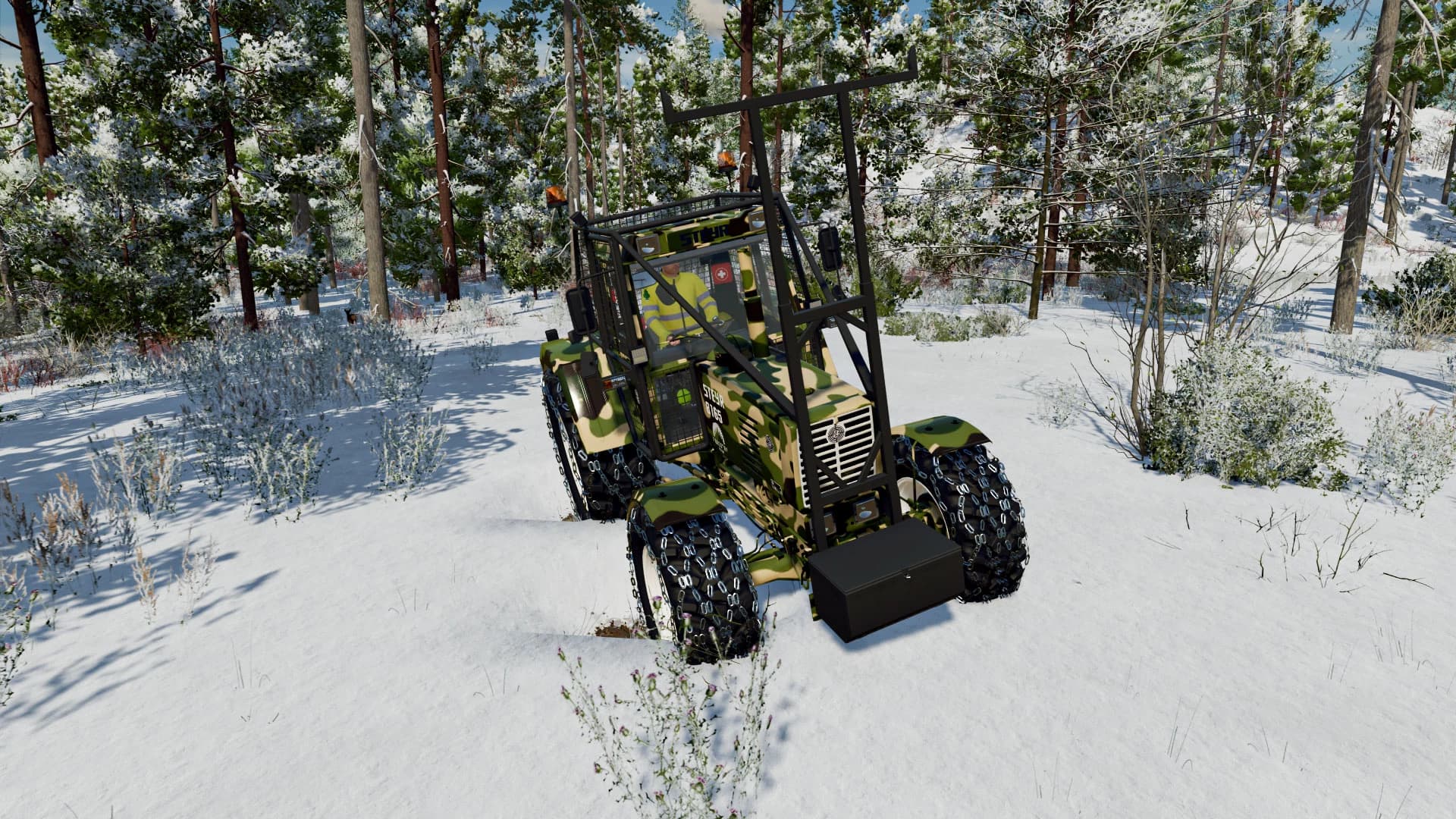 STEYR 8165 FORESTRY EDITION 4