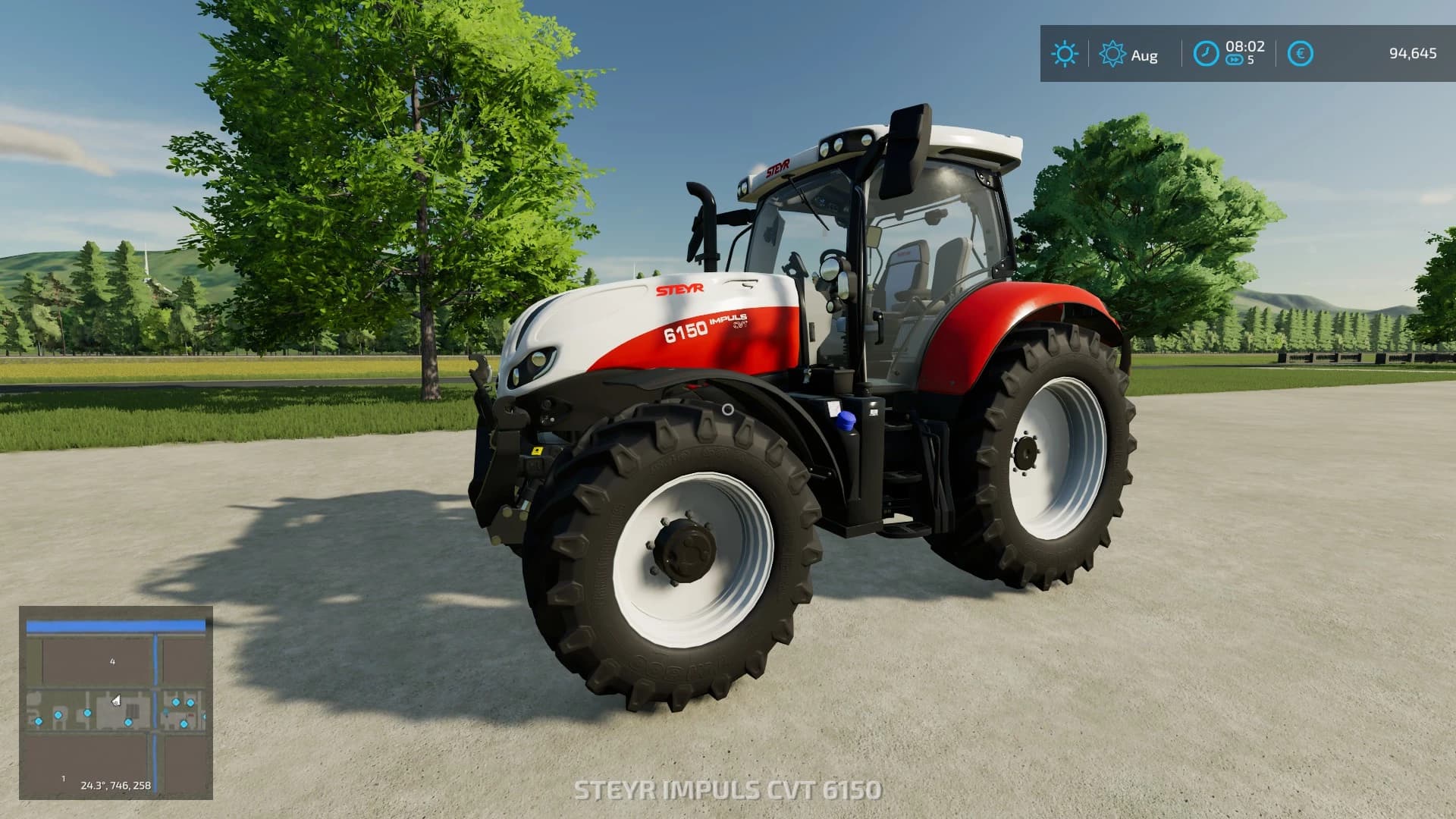 STEYR IMPULS CVT 6150-6175 5