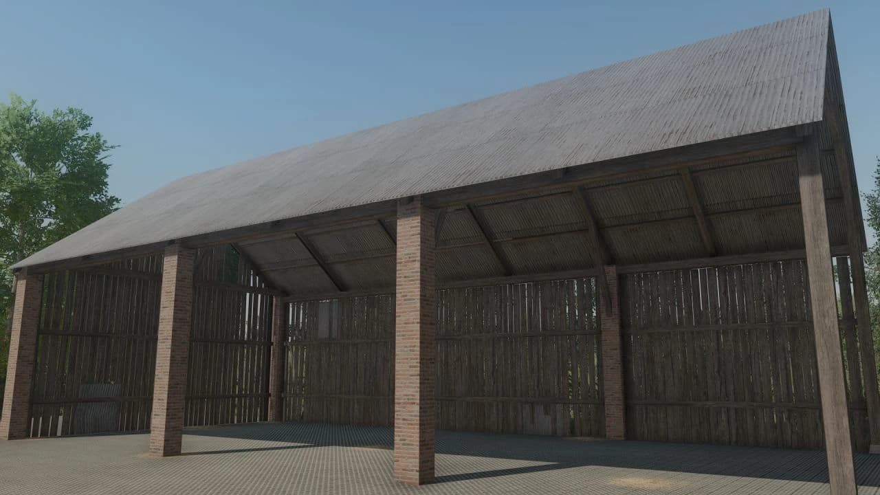 STRAW SHED 20X10M 2