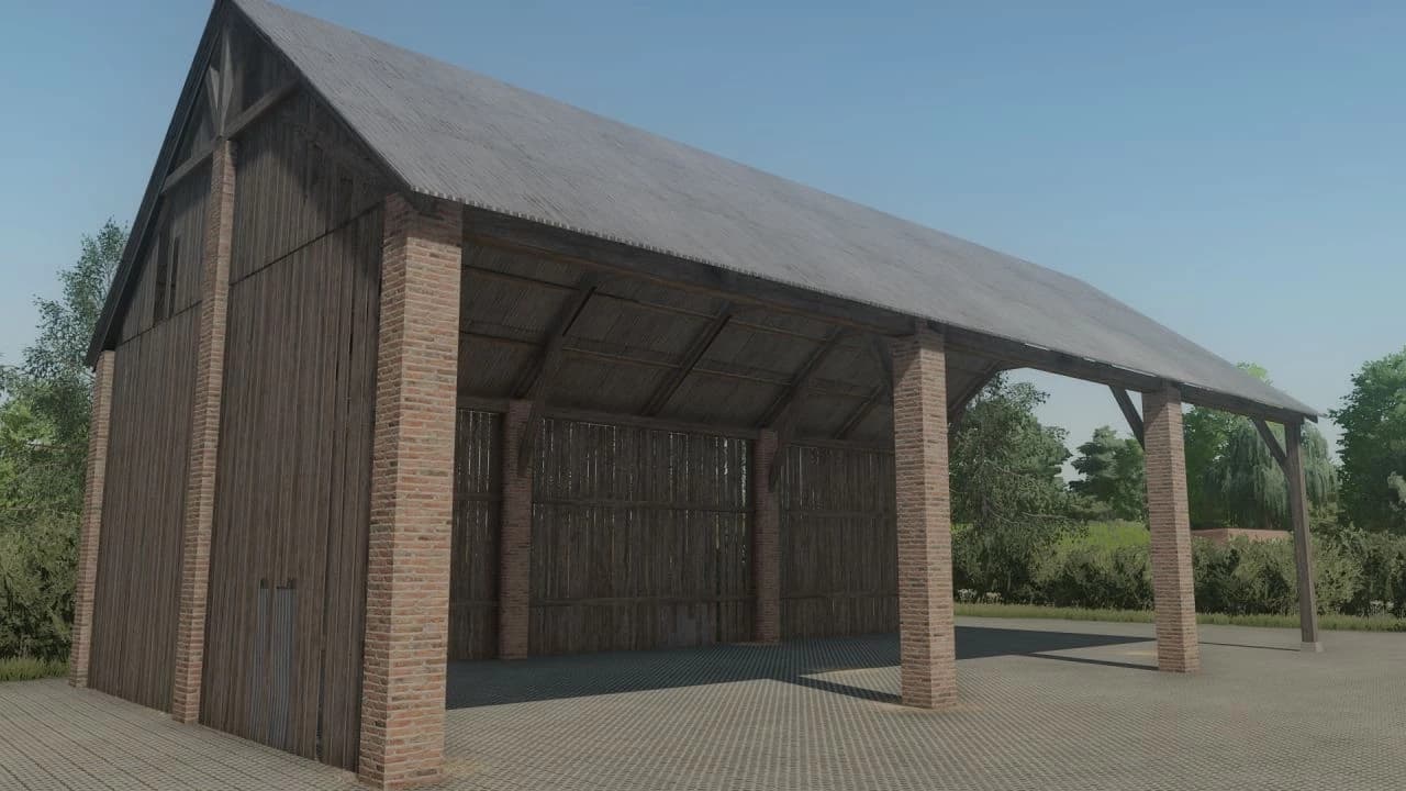 STRAW SHED 20X10M