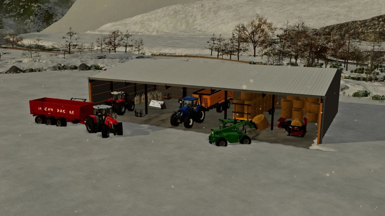 STRAW SHED 4