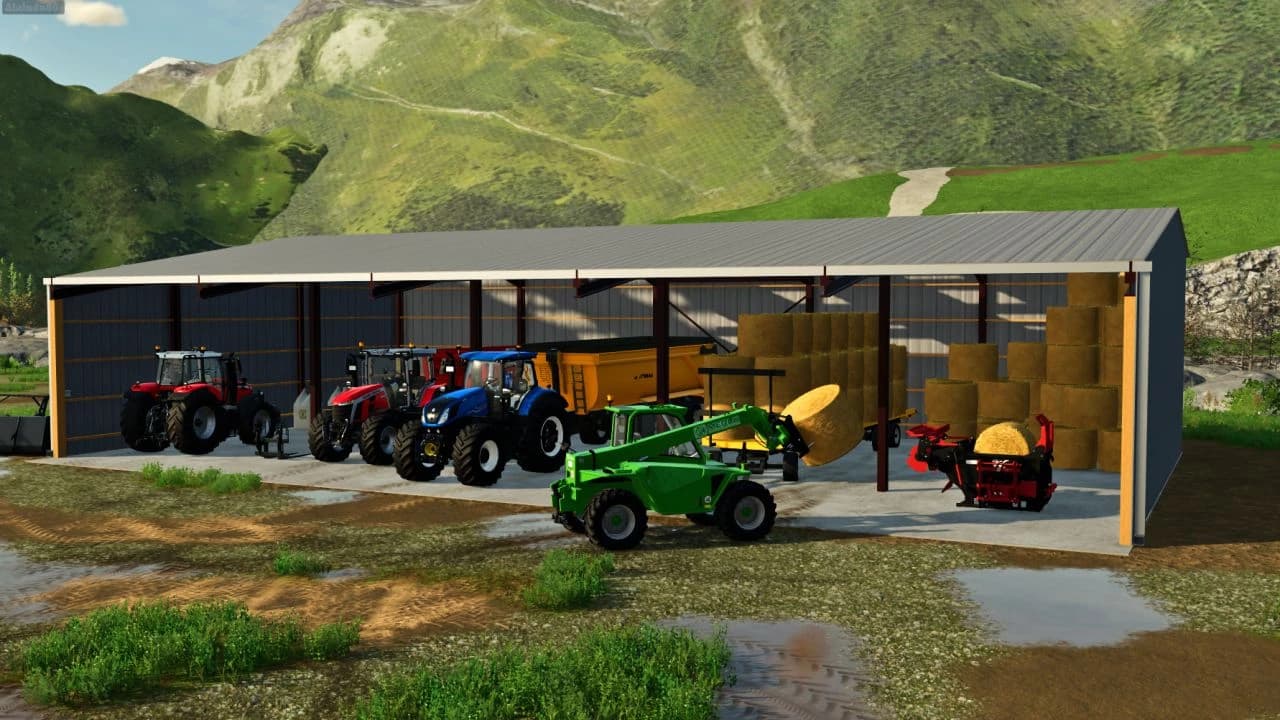 STRAW SHED 2