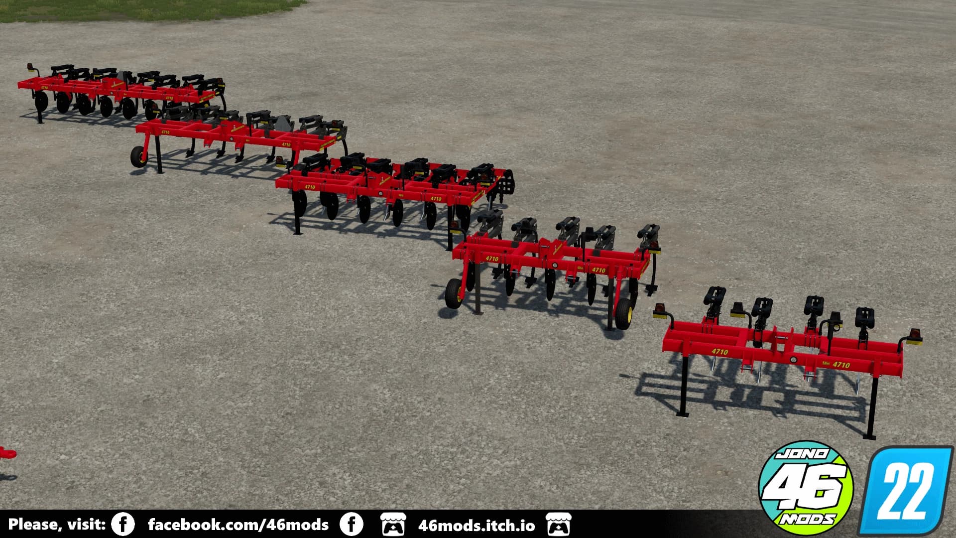 SUNFLOWER 4710 & 4730 RIPPER PACK 5