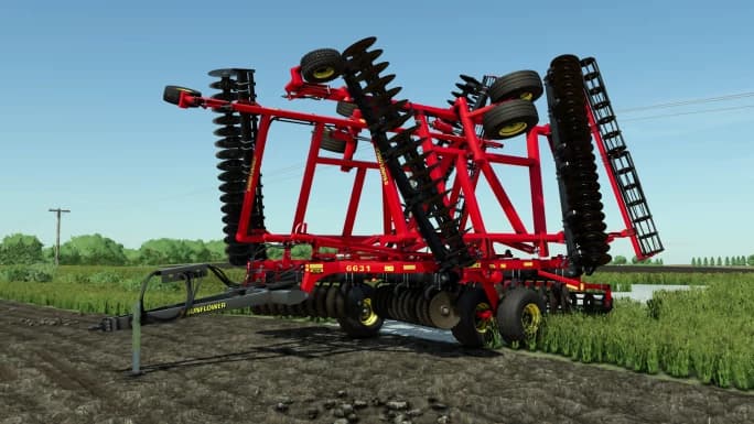 SUNFLOWER 6631 VERTICAL TILL