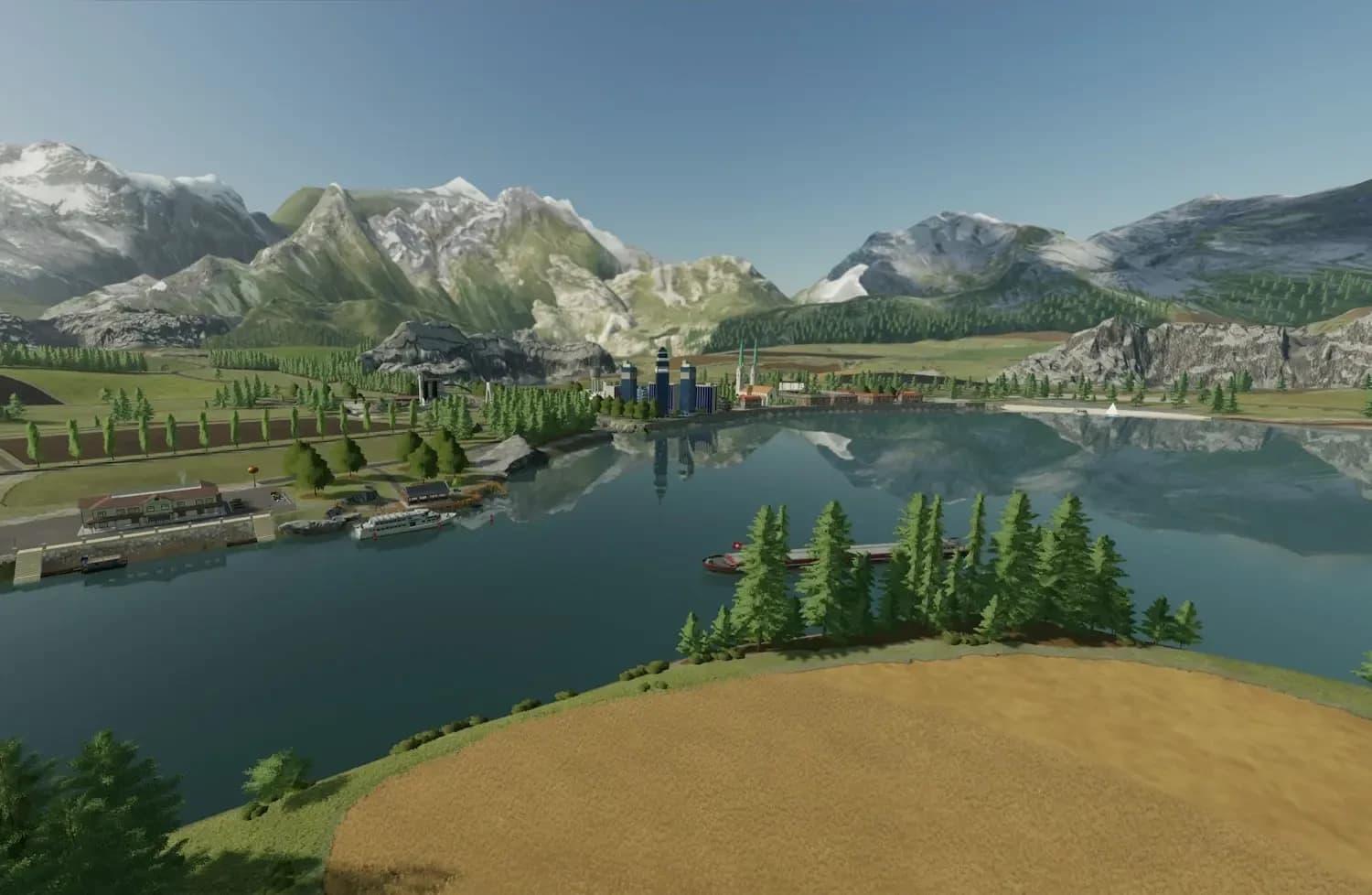 SWISS 4-FOLD MAP