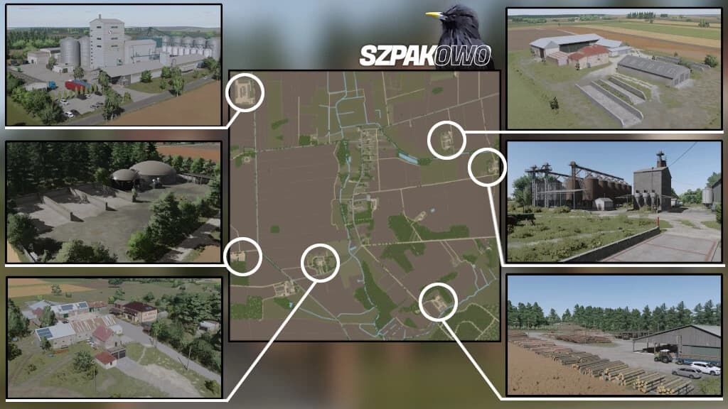 SZPAKOWO MAP 2