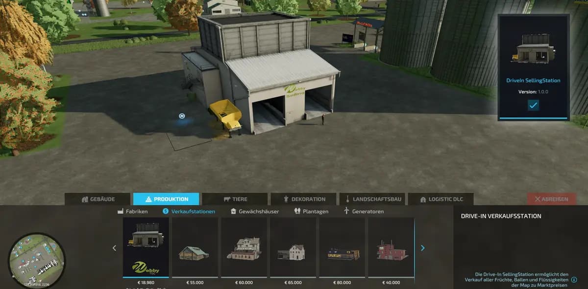 All In, sales station as drive-in 4