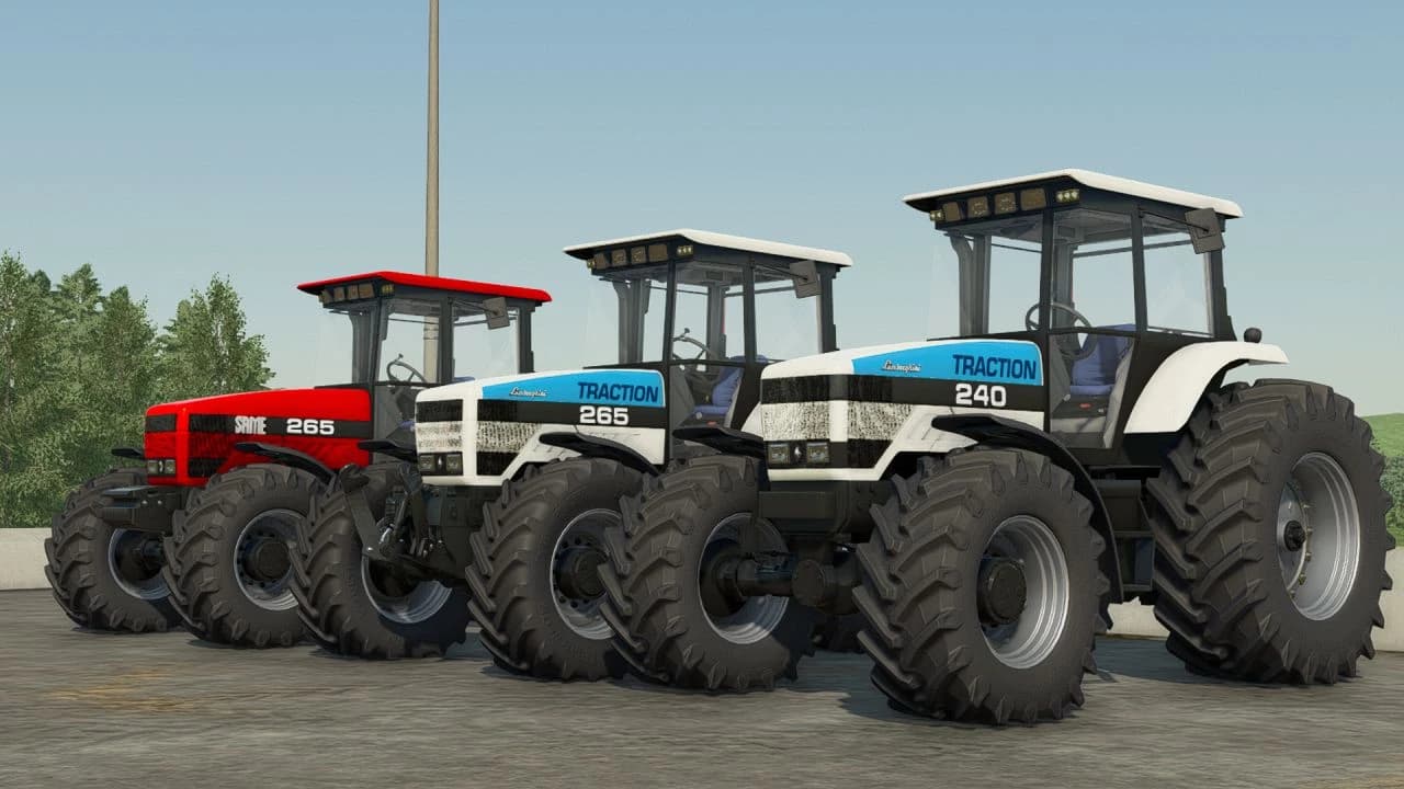 Same 265 & Lamborghini Traction 3
