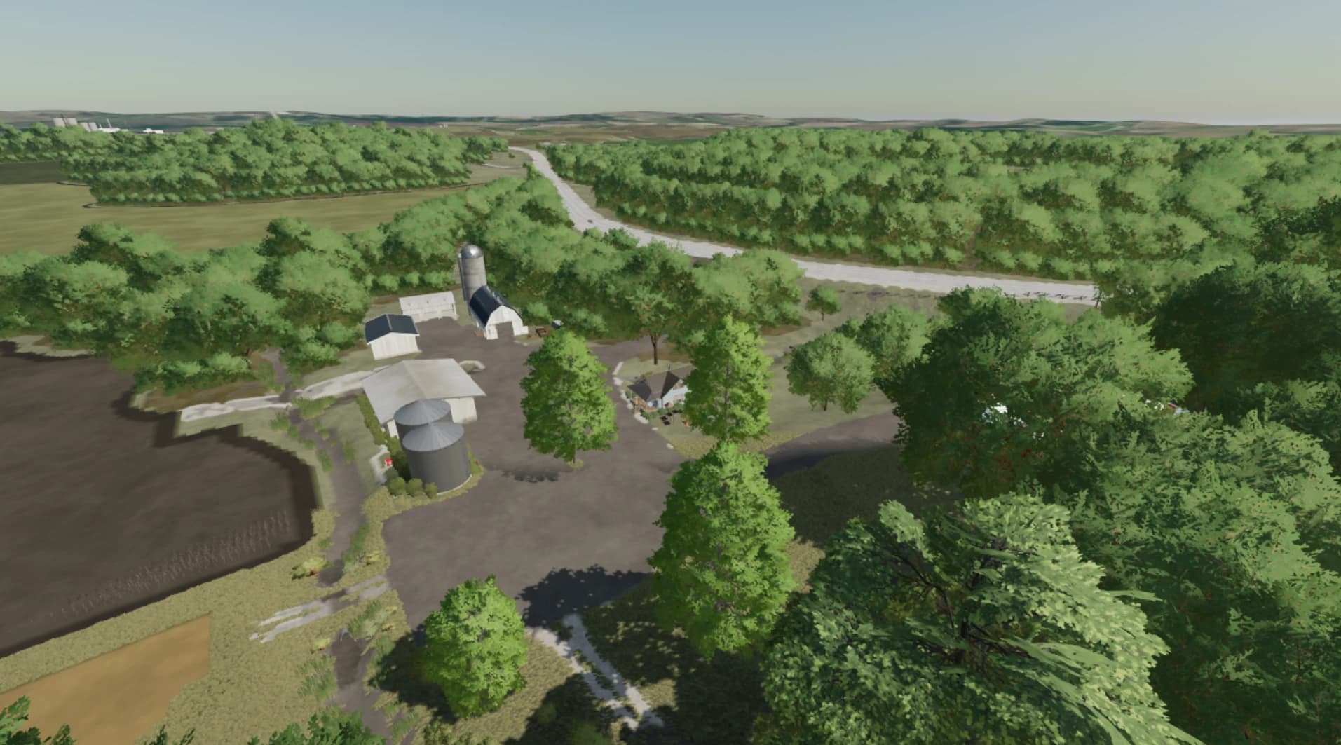 Save the abandon farm. Taheton County FS22 save game 2