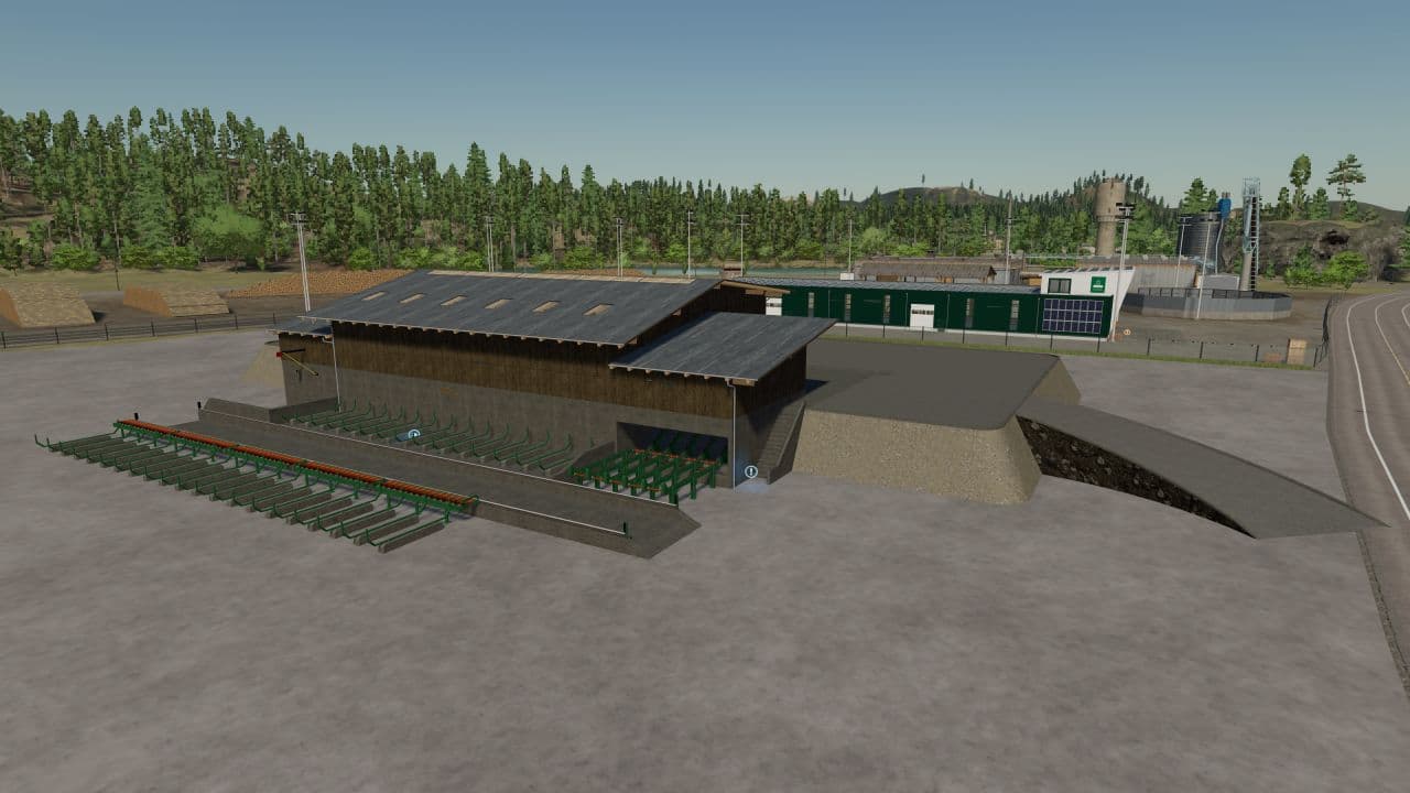 Sawmill with animations 5
