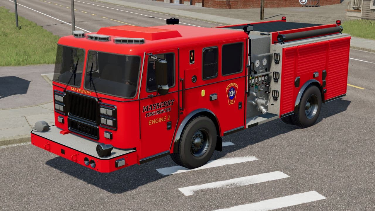Seagrave Fire Truck 2