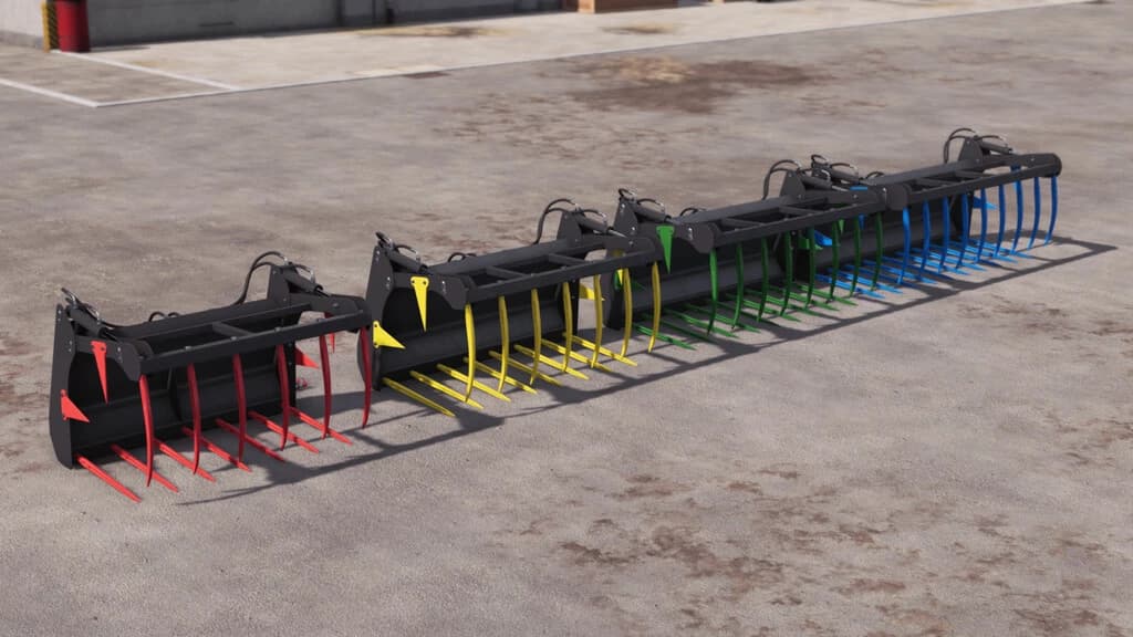 Siewmet Manure Grab Pack 4