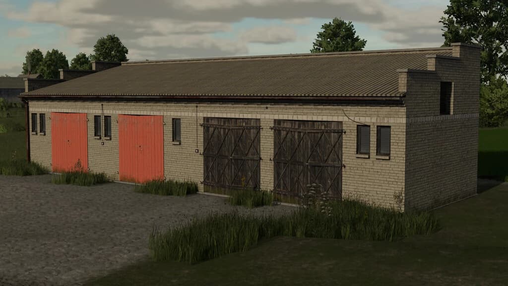 Small Brick Garage 3