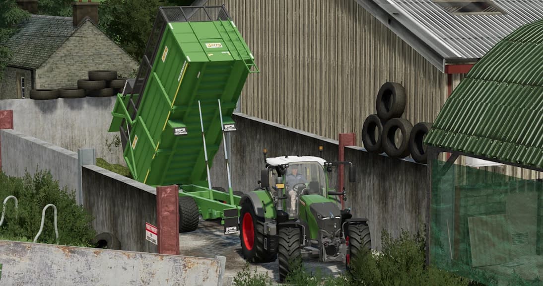 Smyth 20 Foot Field Master Grain / Silage Trailer 5
