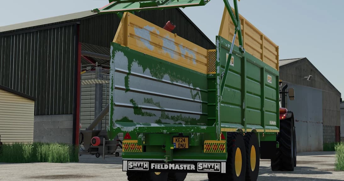 Smyth 20 Foot Field Master Grain / Silage Trailer 4