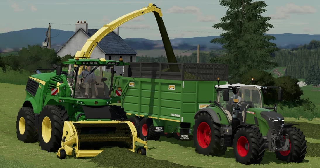 Smyth 20 Foot Field Master Grain / Silage Trailer 3