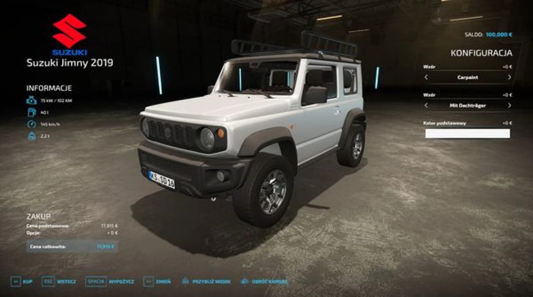 Suzuki Jimmy civilian version 2