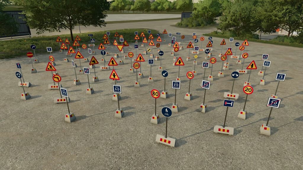 Swedish Road Sign Pack 3