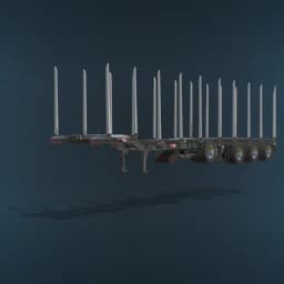 TEMISKO QUAD AXLE LOG TRAILER