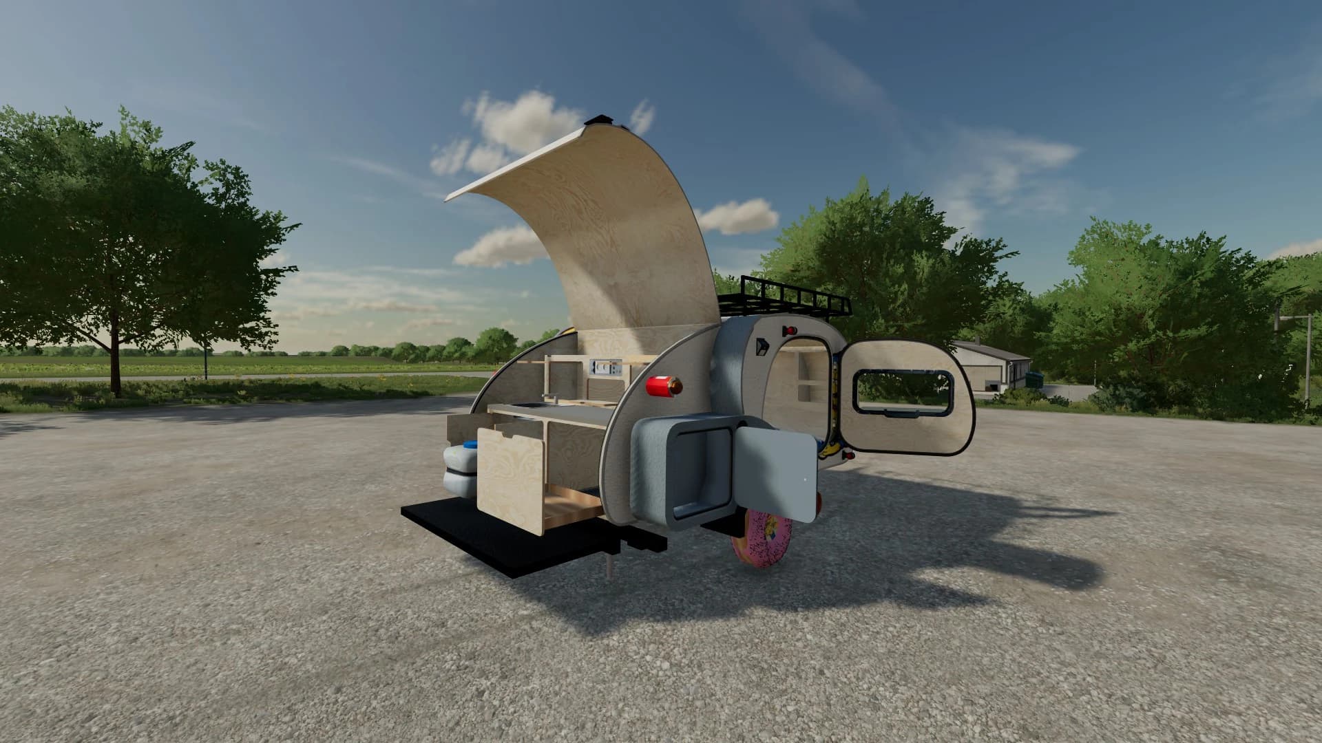 THE SIMPSONS CAMPER