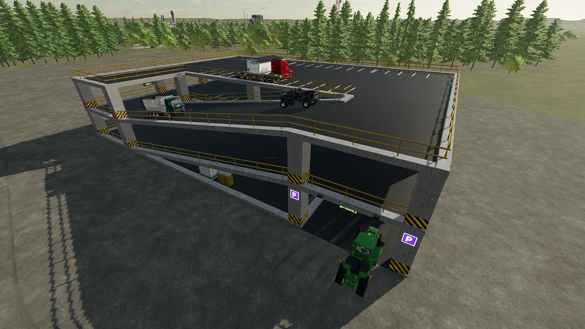 THREE-LEVEL PARKING 5