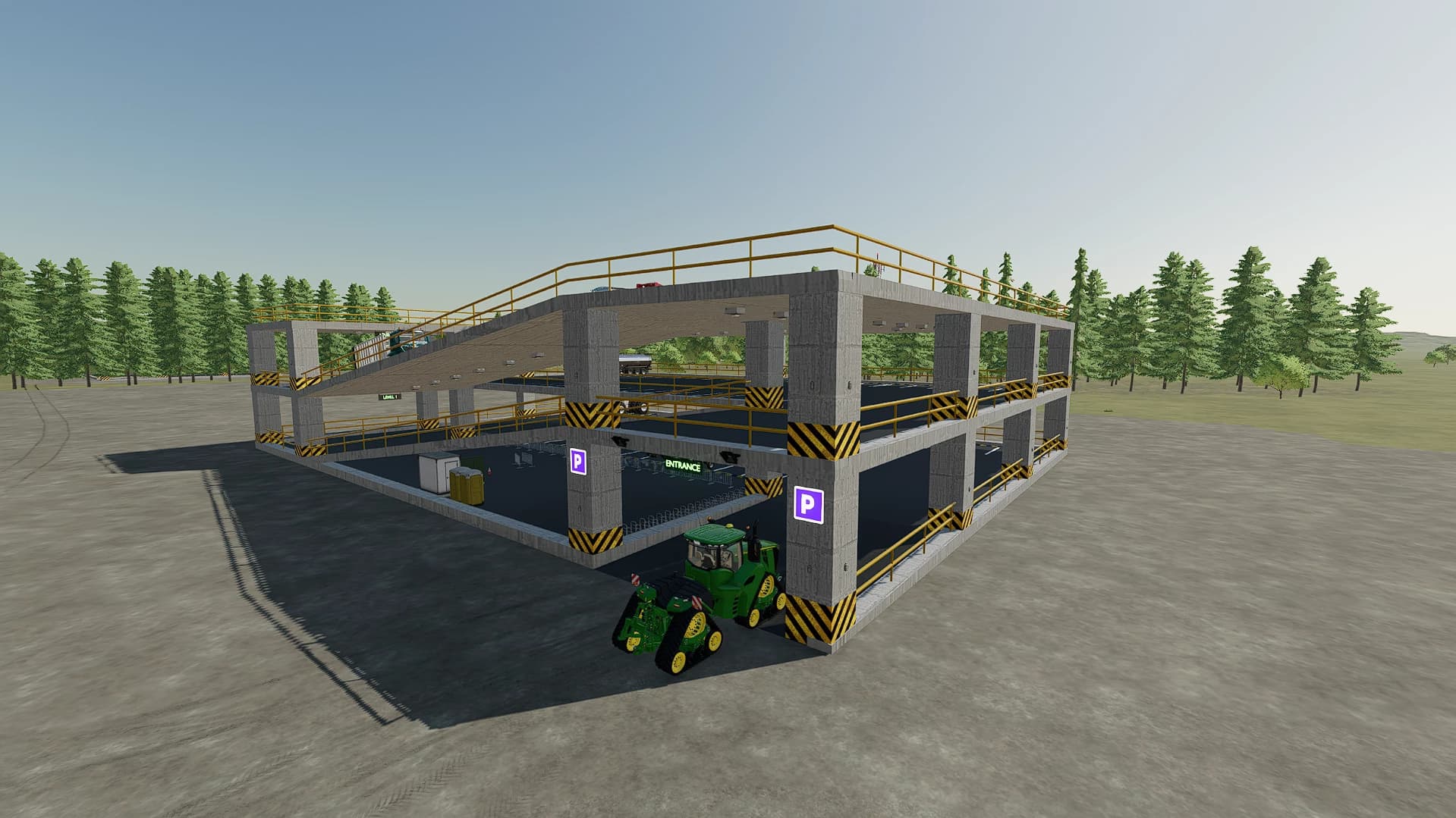 THREE-LEVEL PARKING 4