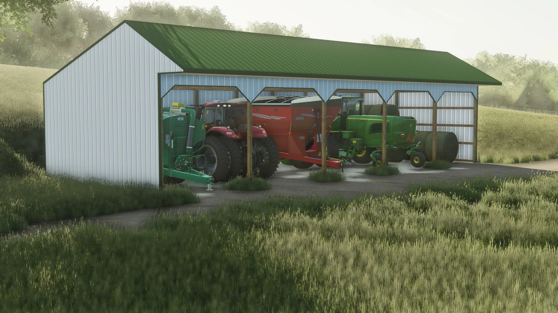 THREE SIDE SHED 4
