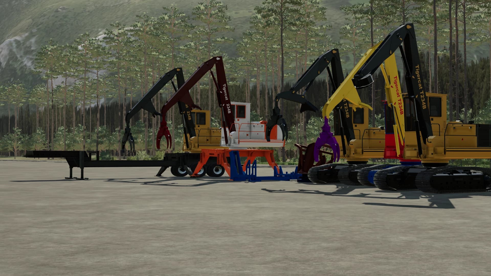 TIGERCAT 234B KNUCKLE BOOM 4