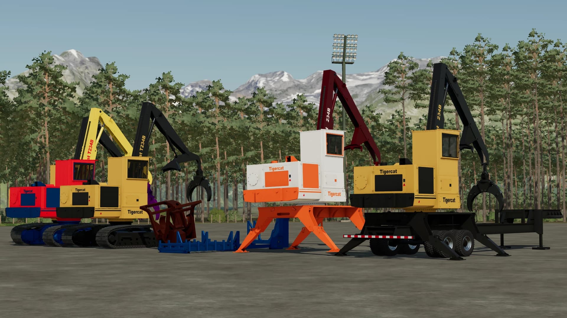 TIGERCAT 234B KNUCKLE BOOM 2