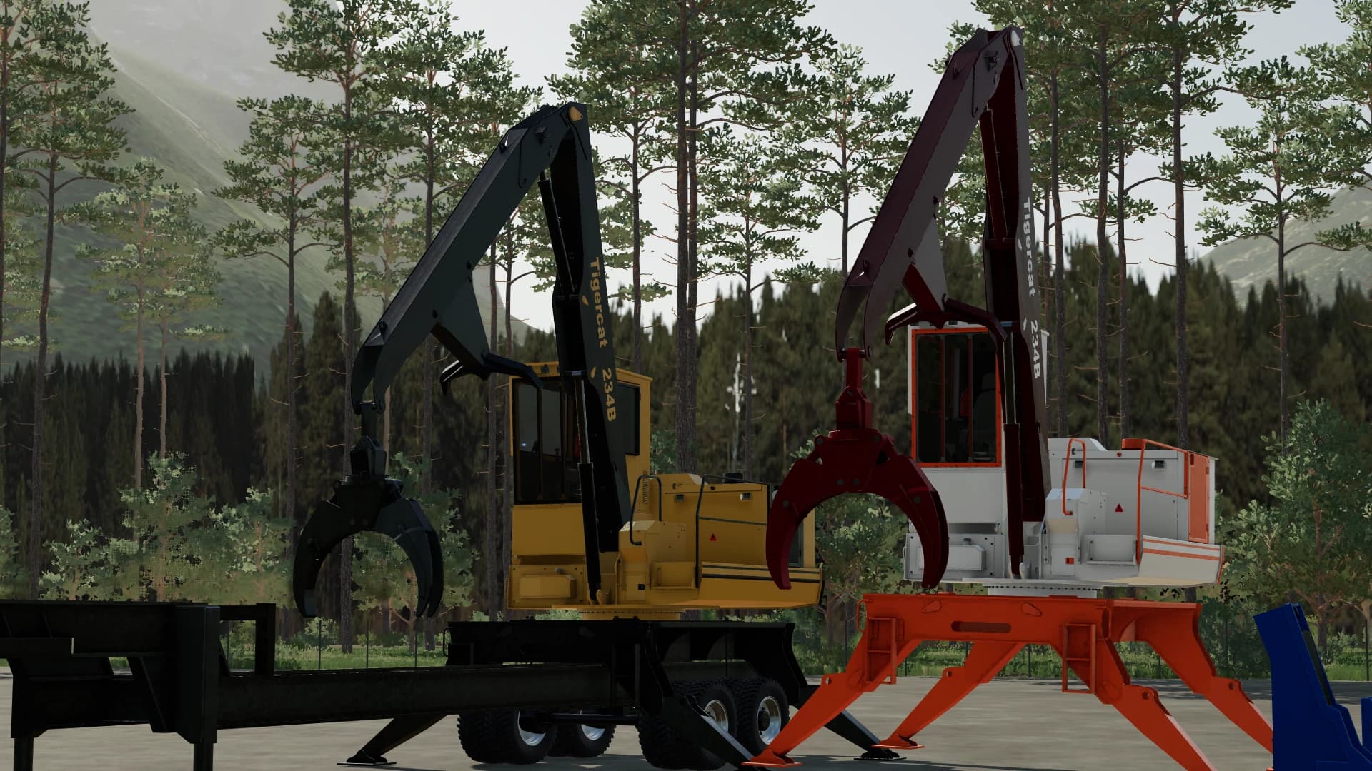 TIGERCAT 234B KNUCKLE BOOM