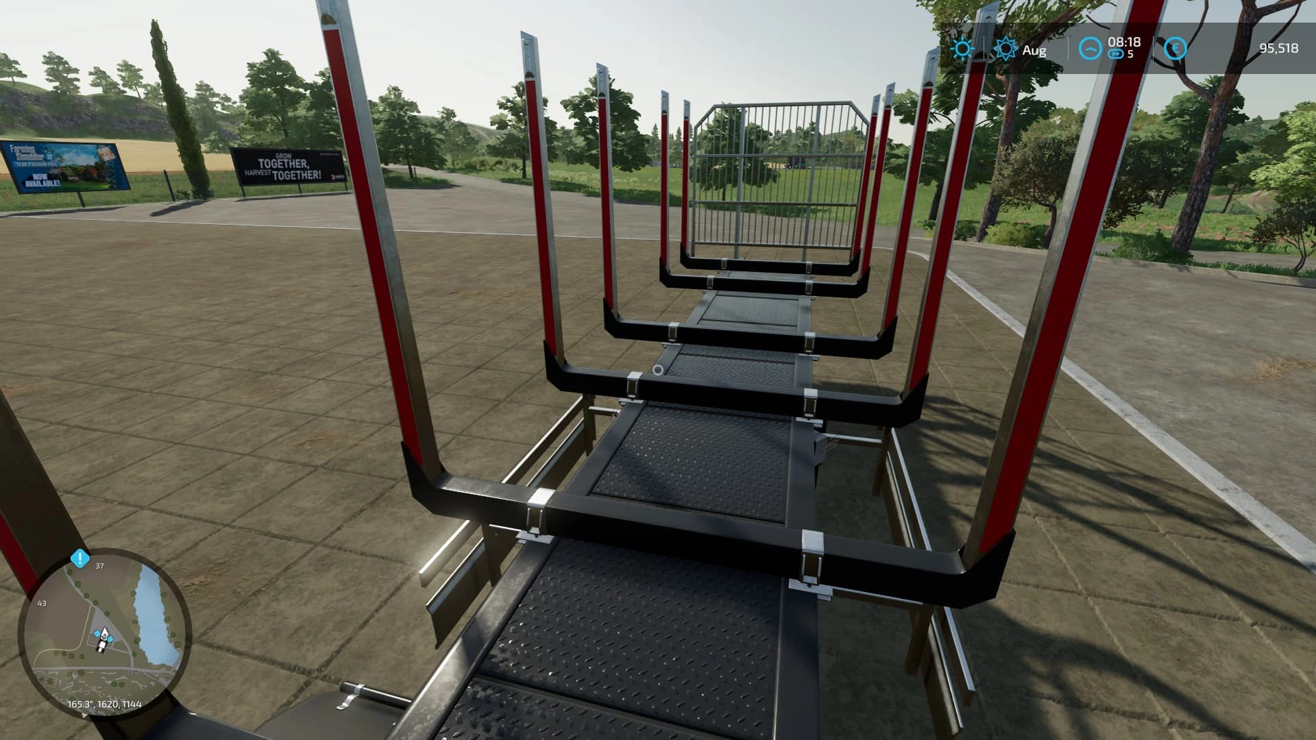 TIMBER RUNNER B TRAIN / FRONT 3