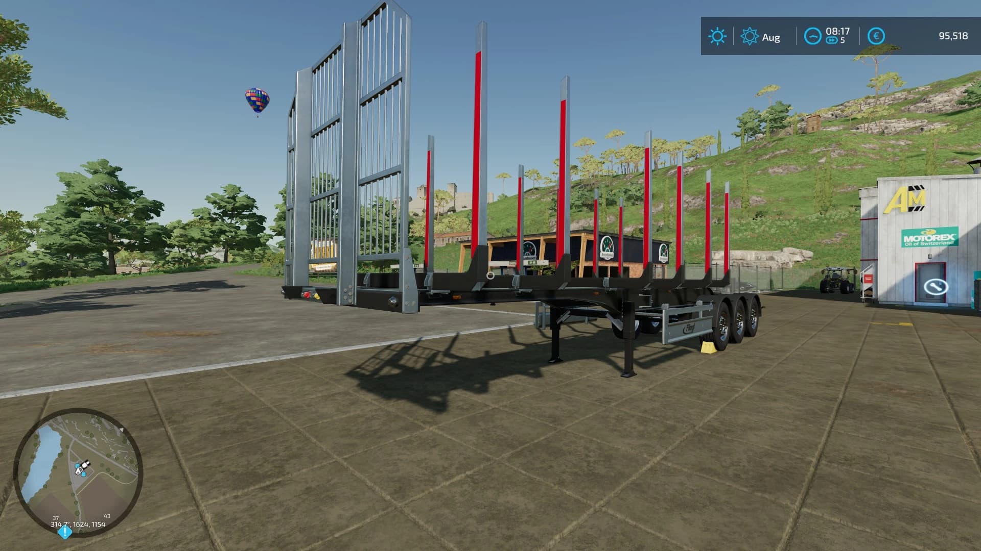 TIMBER RUNNER B TRAIN / FRONT