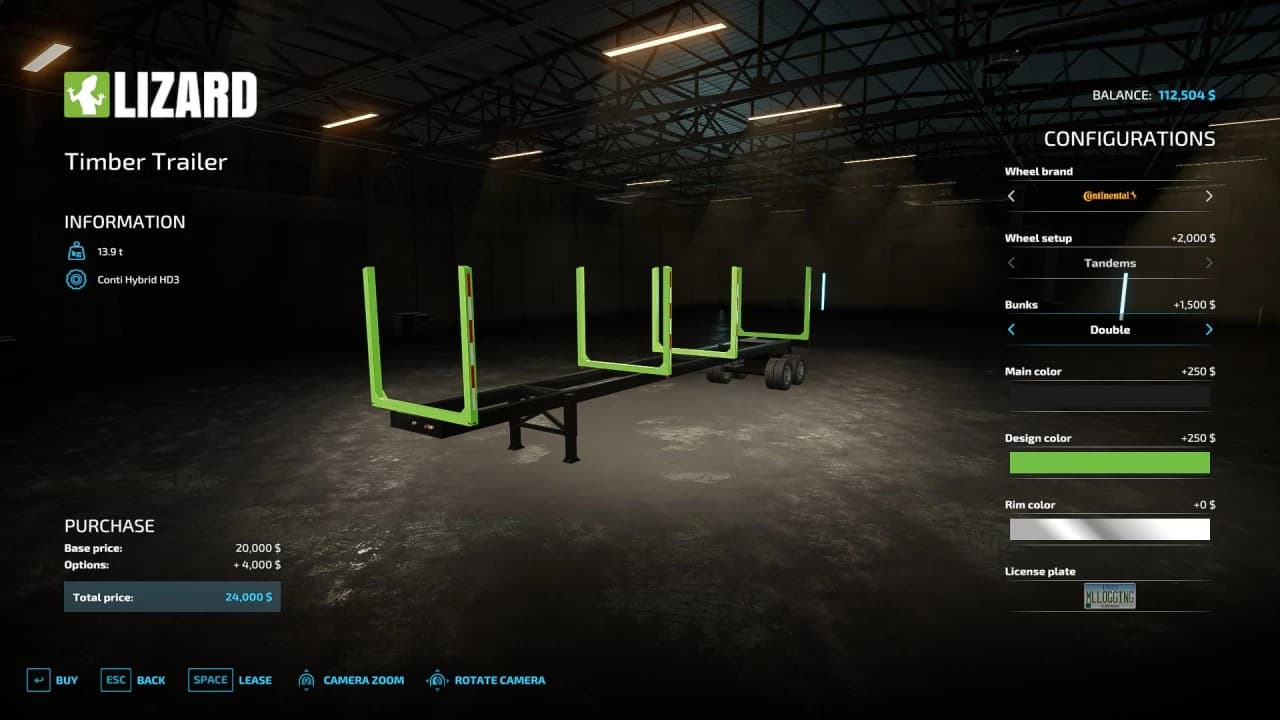 TIMBER TRAILER 2