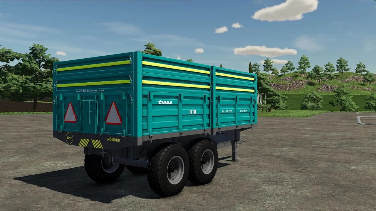 TINAZ TANDEM TRAILER