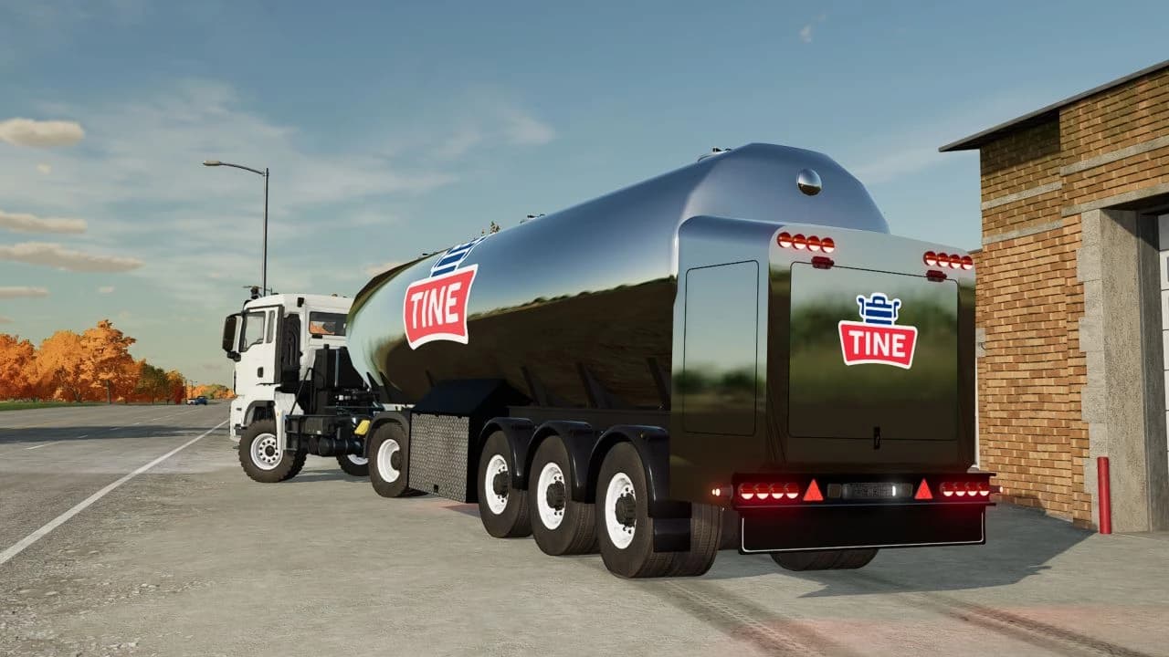 TINE MILK TANKER 2