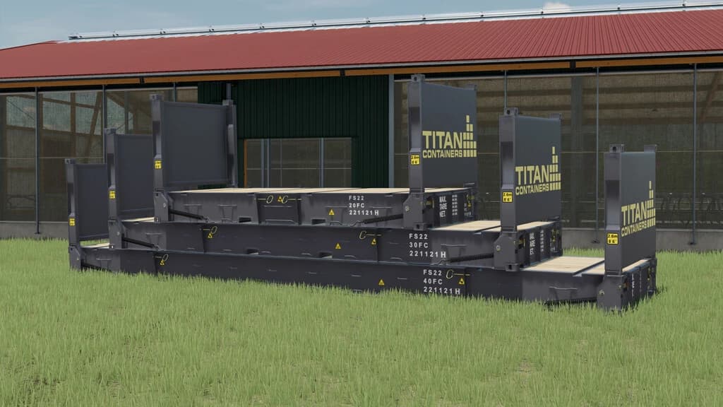 TITAN FLAT RACK CONTAINERS
