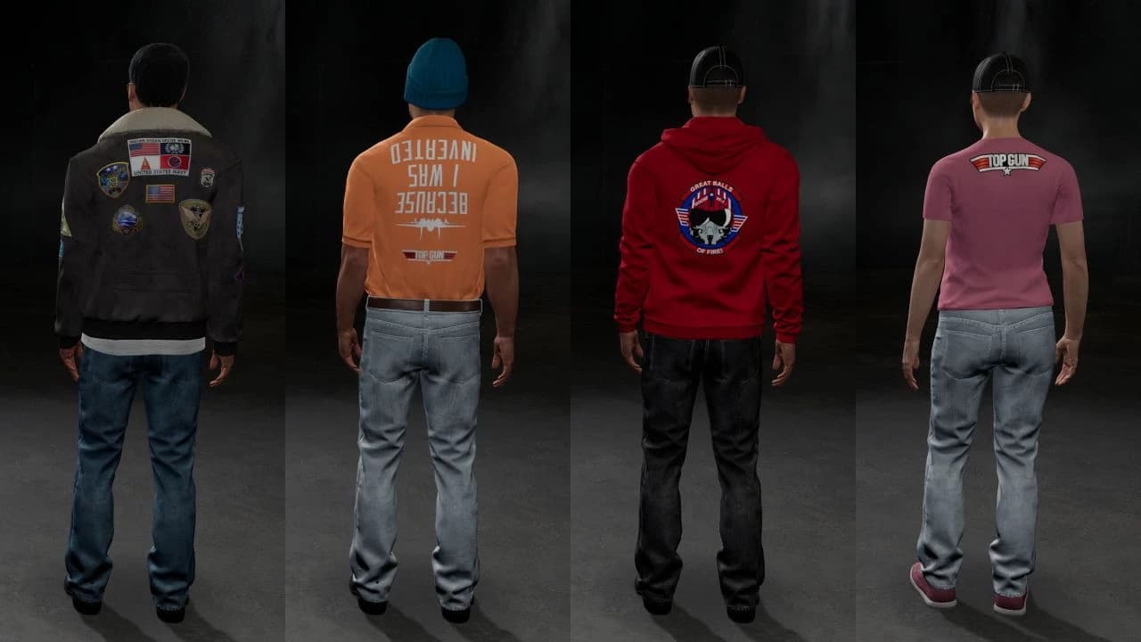 TOP GUN PACK (WARDROBE PLUS) 2