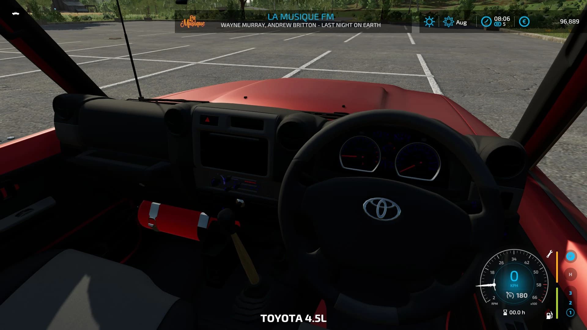 TOYOTA LANDCRUISER 4