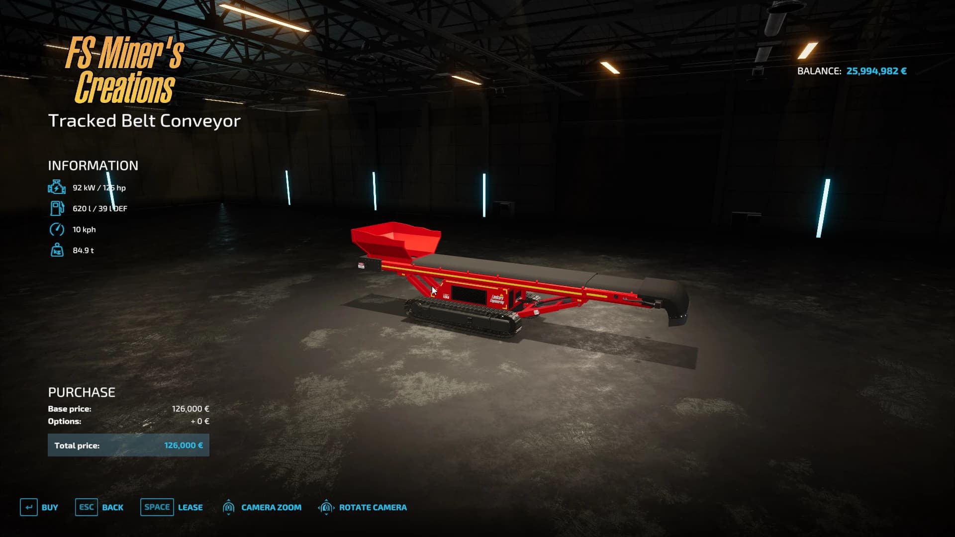 TRACKED BELT CONVEYOR 2