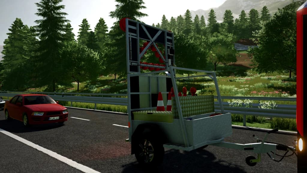 TRAFFIC SAFETY TRAILER