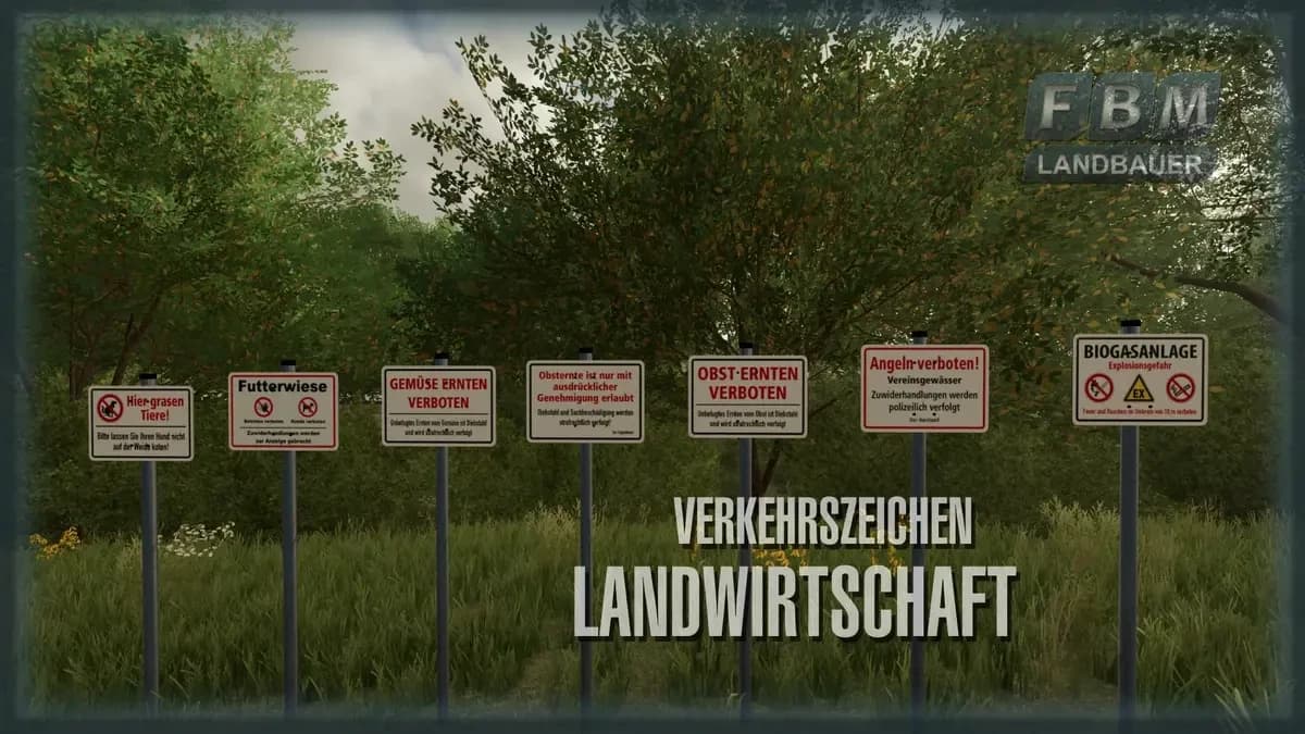 TRAFFIC SIGN AGRICULTURE