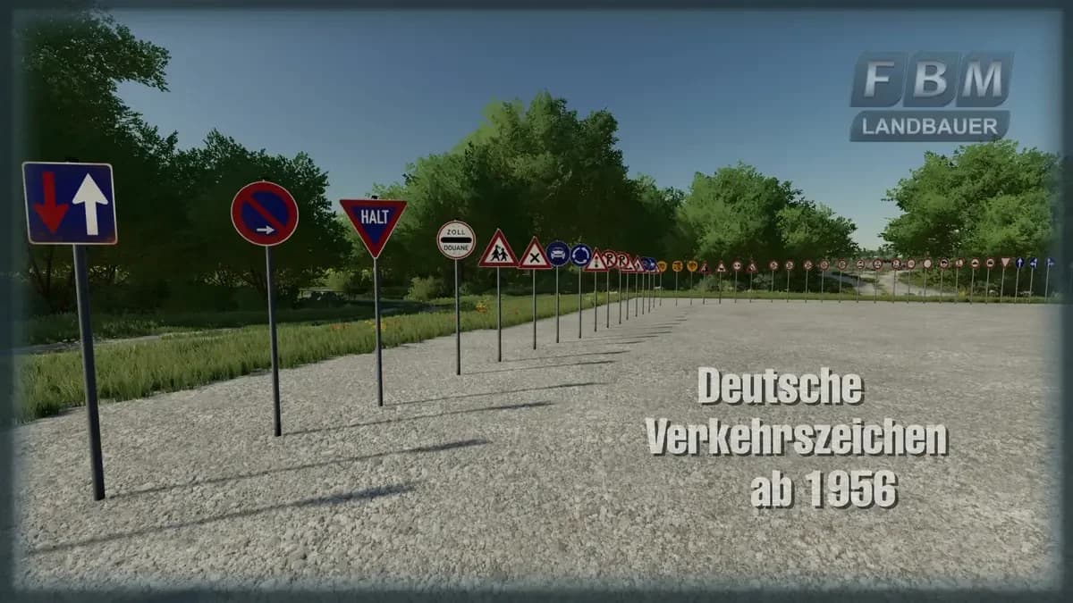 TRAFFIC SIGNS DE 1956 2